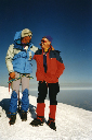 Gipfel Mont Blanc mit Schorsch 1991